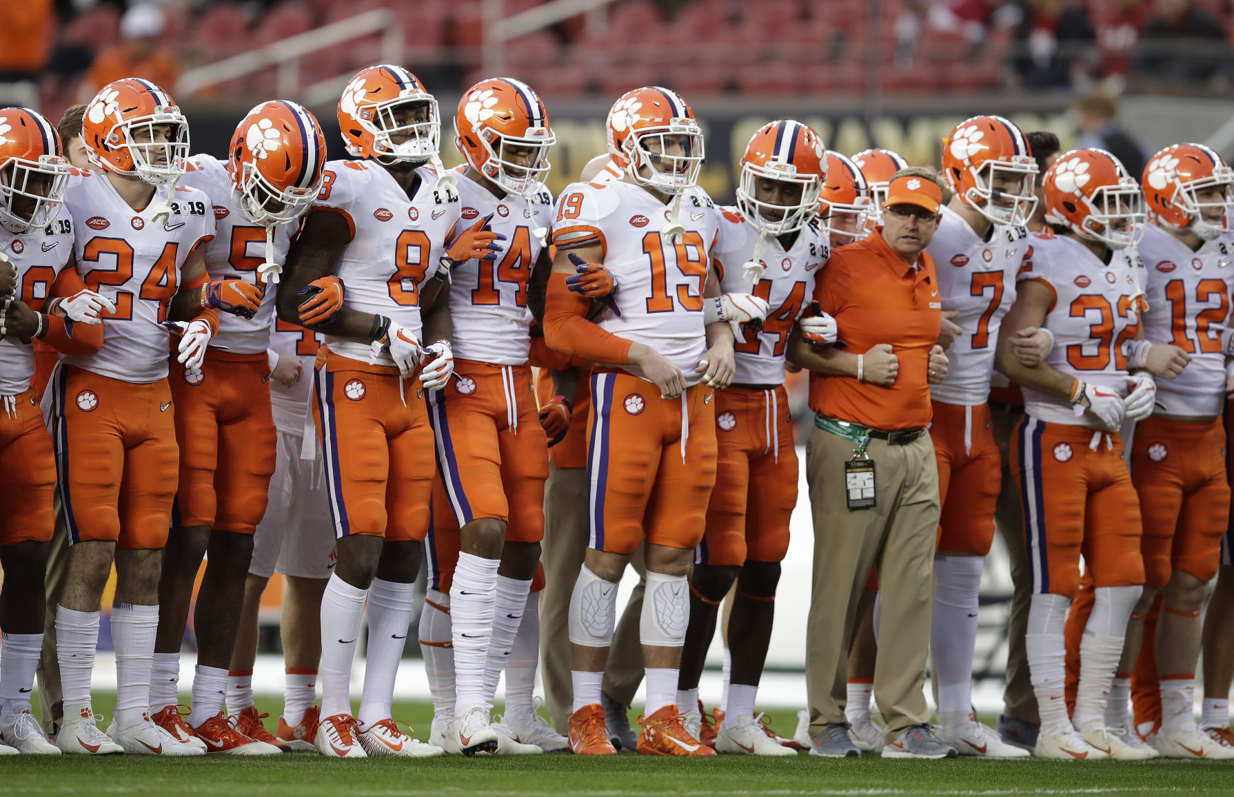 CFP National Championship Clemson Alabama Football